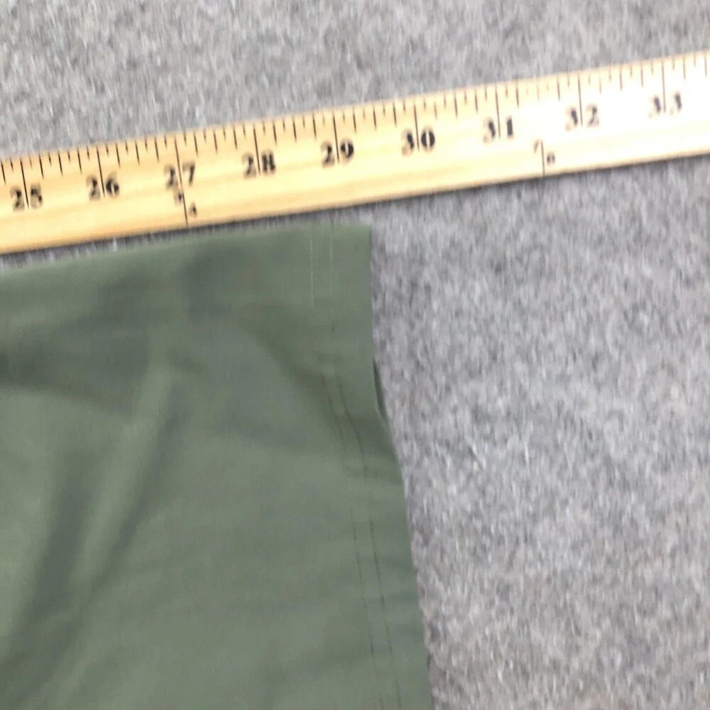 FIGS Scrub Pants Mens Large Green Straight Leg Drawstring Cargo Pockets Medical